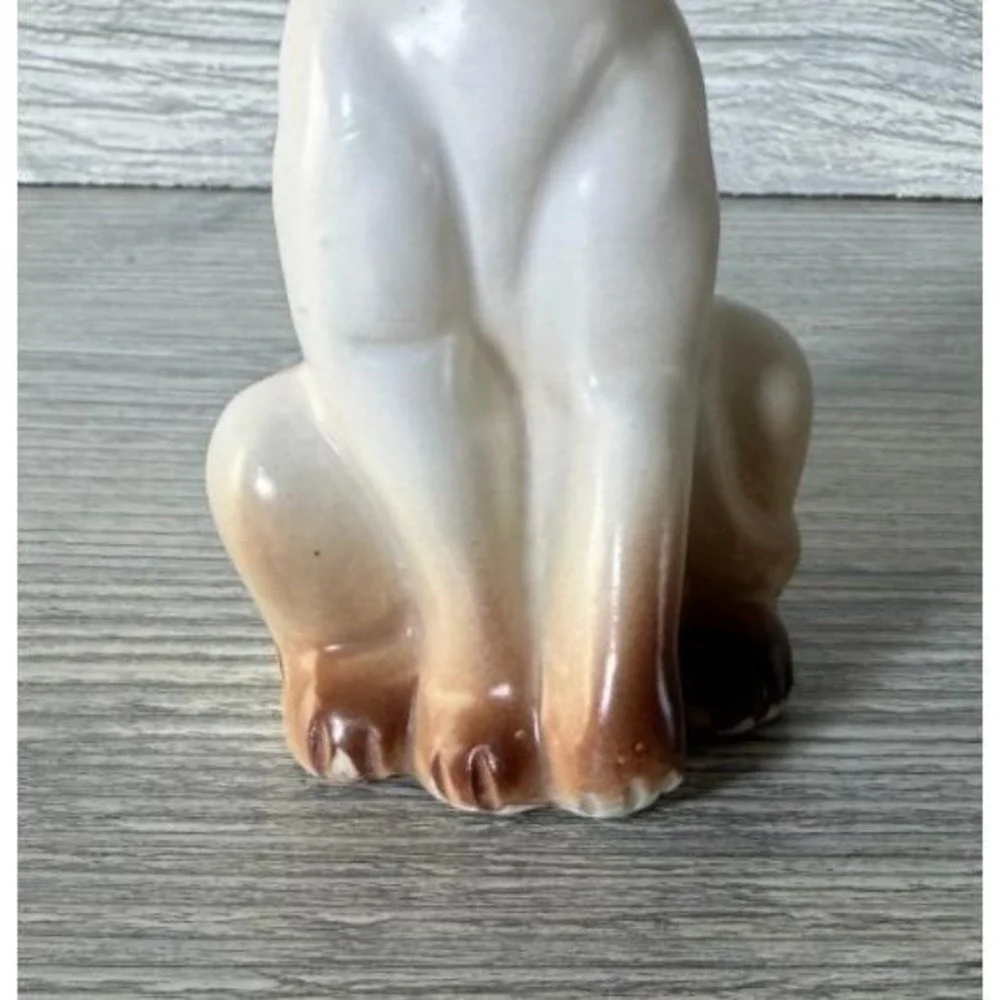 Vtg Salt & Pepper Shakers Siamese Cat Green Rhinestone Eyes W/Stoppers Japan